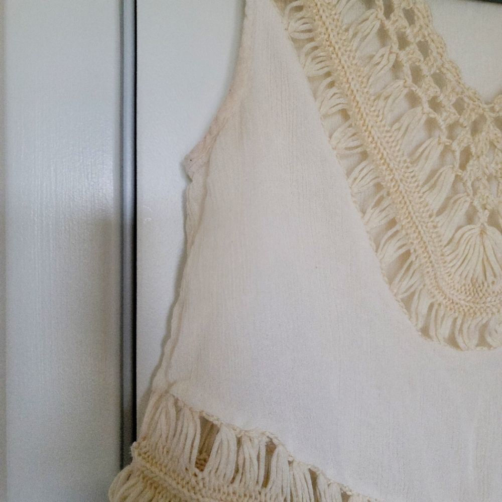 Cream Boho Top - Picture 10 of 10